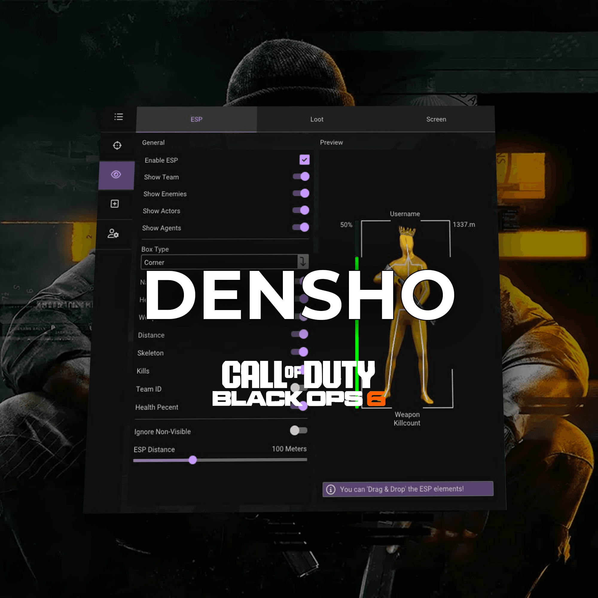 Densho Bo6/Wz Cheat